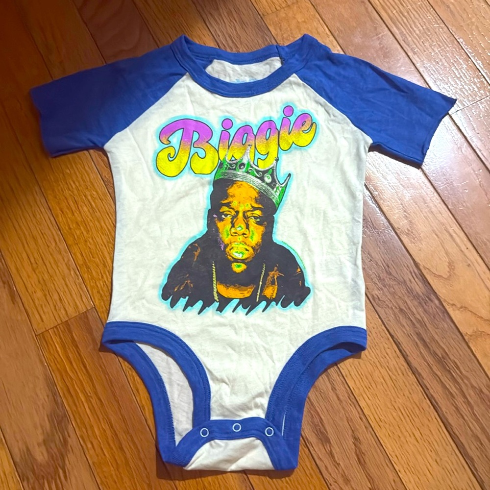 New! Rowdy Sprout Biggie Onesie